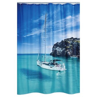 RIDDER Douchegordijn Sailboat 180x200 cm 4006956027357 1