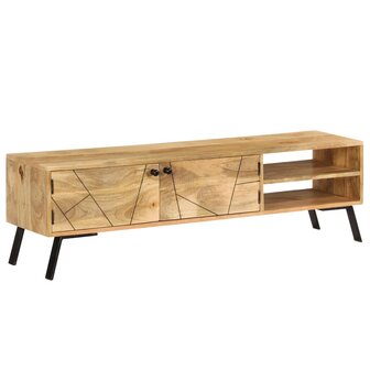 Tv-meubel 140x30x40 cm massief mangohout 8718475604167 4