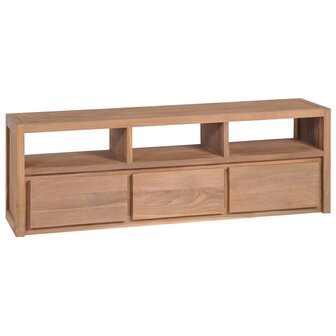 Tv-meubel 120x30x40 cm teakhout met natuurlijke afwerking 8718475623175 10