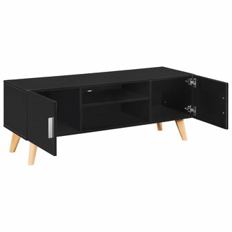 Tv-meubel 120x40x46 cm MDF zwart 8718475716280 3