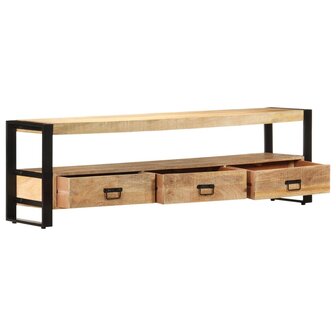 Tv-meubel 150x30x45 cm massief mangohout 8719883570426 3