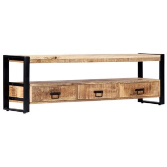 Tv-meubel 150x30x45 cm massief mangohout 8719883570426 9