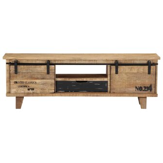 Tv-meubel 120x30x40 cm massief mangohout 8719883571553 2