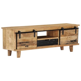 Tv-meubel 120x30x40 cm massief mangohout 8719883571553 9