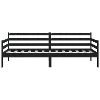 Bedbank massief grenenhout zwart 90x200 cm 8720286641354 6