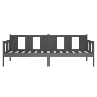 Slaapbank massief grenenhout grijs 80x200 cm 8720287072522 7