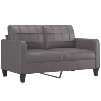 2-delige Loungeset met kussens kunstleer grijs 8721012063273 4