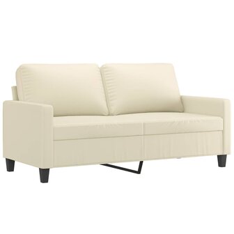 2-delige Loungeset met kussens kunstleer cr&egrave;me 8721012063761 4