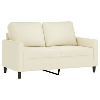 2-delige Loungeset met kussens fluweel cr&egrave;mekleurig 8721012064713 3