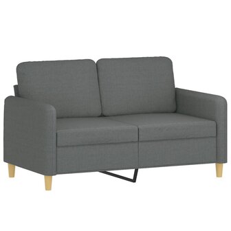 2-delige Loungeset met kussens stof donkergrijs 8721012070547 3