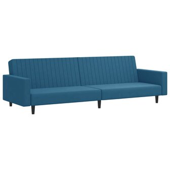 2-delige Loungeset fluweel blauw 8721012453814 4