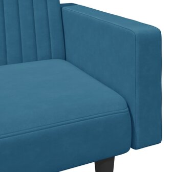 2-delige Loungeset fluweel blauw 8721012453814 9