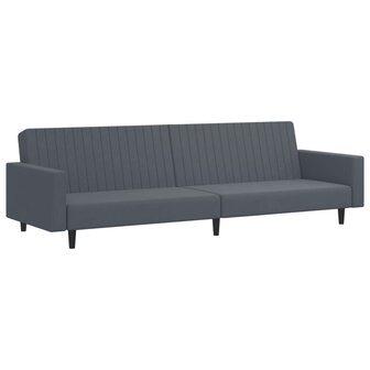 2-delige Loungeset fluweel donkergrijs 8721012453838 4