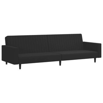 2-delige Loungeset fluweel zwart 8721012453852 4