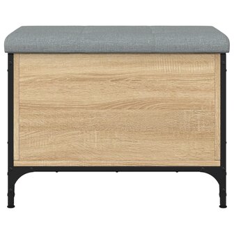 Opbergbankje 62x42x45 cm bewerkt hout sonoma eikenkleurig 8721012163416 4