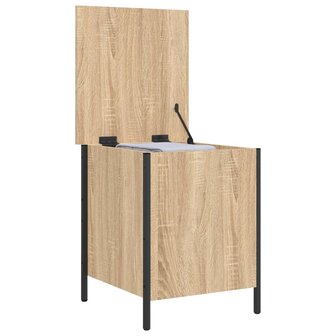 Opbergbankje 40x42,5x50 cm bewerkt hout sonoma eikenkleurig 8721012340602 5