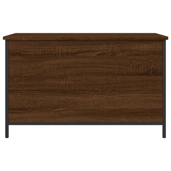 Opbergbankje 80x42,5x50 cm bewerkt hout bruineikenkleurig 8721012340688 7