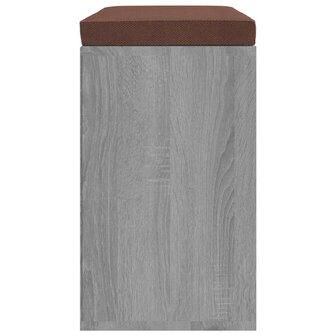 Schoenenbank 103x30x48 cm bewerkt hout grijs sonoma eikenkleur 8720286945841 5