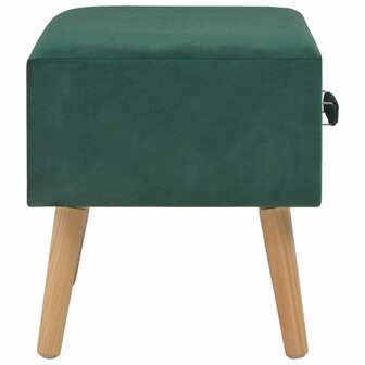 Nachtkastjes 2 st 40x35x40 cm fluweel groen 8719883606736 6