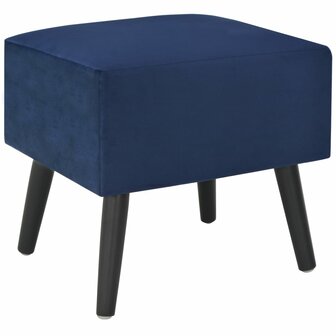 Nachtkastjes 2 st 40x35x40 cm fluweel blauw 8719883606750 4