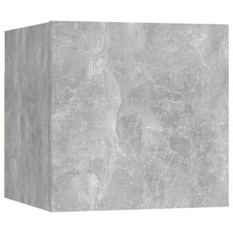 Nachtkastjes 2 st 30,5x30x30 cm spaanplaat betongrijs 8720286579800 5