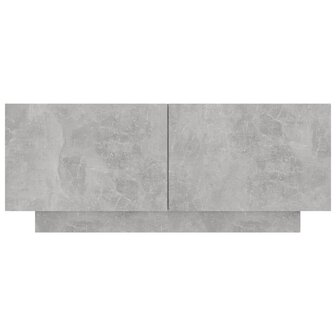 Nachtkastje 100x35x40 cm spaanplaat betongrijs 8720286640517 5