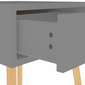 Nachtkastjes 2 st 40x40x56 cm bewerkt hout grijs 8720286343982 8