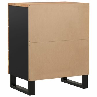 Nachtkastje 50x33x62 cm massief acaciahout en bewerkt hout 8720845578800 5