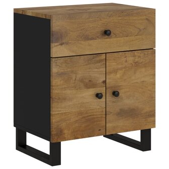 Nachtkastjes 50x33x60 cm massief mangohout en bewerkt hout 8720845578909 2