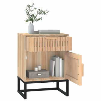 Nachtkastjes 2 st 40x30x55,5 cm bewerkt hout en ijzer 8720845726089 6