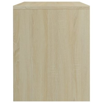 Nachtkastje 40x30x40 cm bewerkt hout sonoma eikenkleurig 8719883671765 5