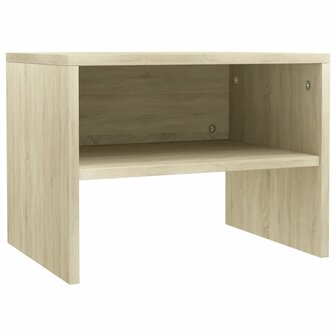 Nachtkastjes 2 st 40x30x30 cm bewerkt hout sonoma eikenkleurig 8719883672311 4