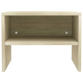 Nachtkastjes 2 st 40x30x30 cm bewerkt hout sonoma eikenkleurig 8719883672311 5