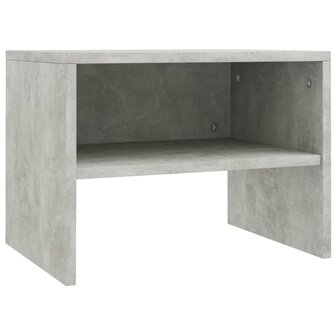 Nachtkastjes 2 st 40x30x30 cm bewerkt hout betongrijs 8719883672335 4