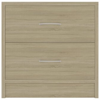 Nachtkastjes 2 st 40x30x40 cm bewerkt hout sonoma eikenkleurig 8719883816371 5