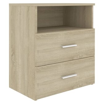 Nachtkastje 50x32x60 cm sonoma eikenkleurig 8720286586846 2