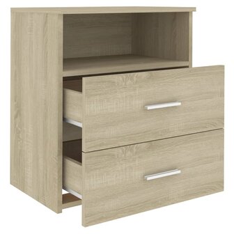 Nachtkastje 50x32x60 cm sonoma eikenkleurig 8720286586846 5