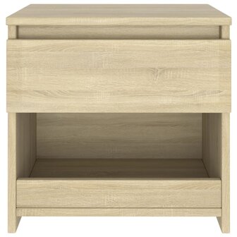 Nachtkastjes 2 st 40x30x39 cm bewerkt hout sonoma eikenkleurig 8720286352960 5