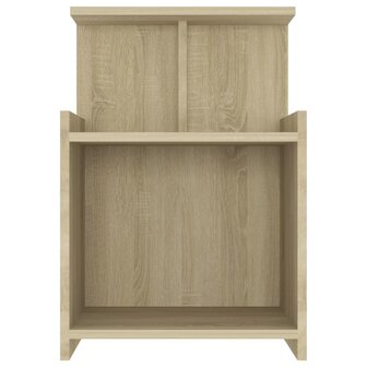 Nachtkastje 40x35x60 cm bewerkt hout sonoma eikenkleurig 8720286557860 3