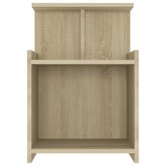 Nachtkastjes 2 st 40x35x60 cm bewerkt hout sonoma eikenkleurig 8720286557877 4