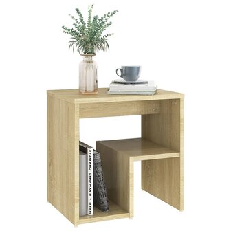 Nachtkastjes 2 st 40x30x40 cm bewerkt hout sonoma eikenkleurig 8720286558416 7