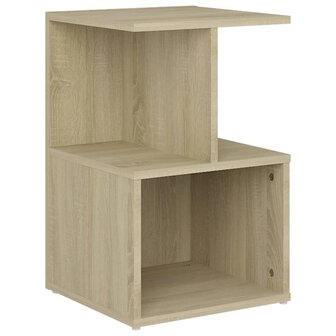 Nachtkastje 35x35x55 cm bewerkt hout sonoma eikenkleurig 8720286558584 2