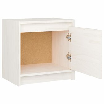 Nachtkastjes 2 st 40x30,5x40 cm massief grenenhout wit 8720286608166 7