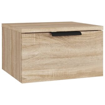 Nachtkastjes 2 st wandgemonteerd 34x30x20 cm sonoma eikenkleur 8720287079422 3