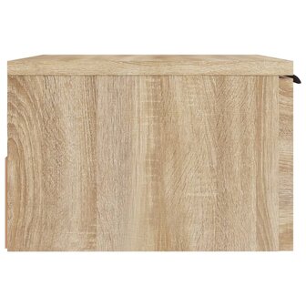 Nachtkastjes 2 st wandgemonteerd 34x30x20 cm sonoma eikenkleur 8720287079422 5