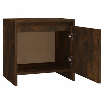 Nachtkastjes 2 st 45x34x44,5 cm spaanplaat gerookt eikenkleurig 8720286837290 6