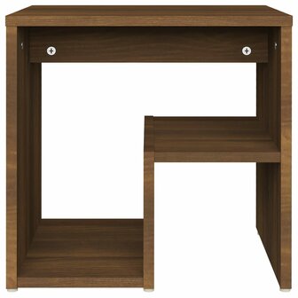 Nachtkastjes 2 st 40x30x40 cm bewerkt hout bruin eikenkleur 8720286932445 4