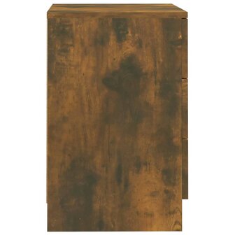 Nachtkastjes 2 st 38x35x56 cm bewerkt hout gerookt eikenkleurig 8720286975541 6