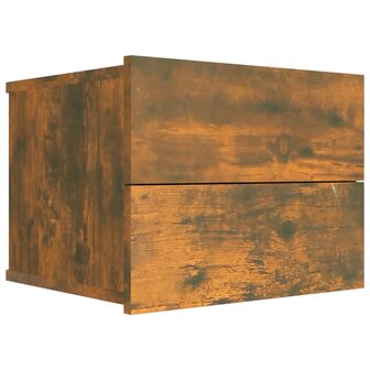 Nachtkastjes 2 st 40x30x30 cm bewerkt hout gerookt eikenkleurig 8720286976173 5