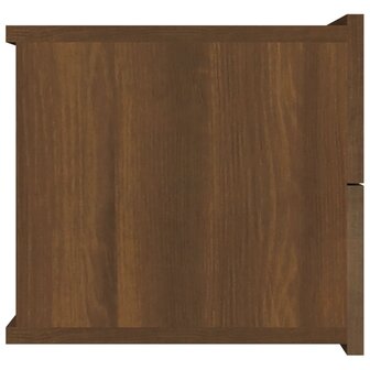 Nachtkastje 40x30x30 cm bewerkt hout bruin eikenkleur 8720286976203 5